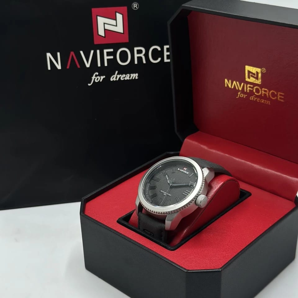Naviforce Leather Watch 9202